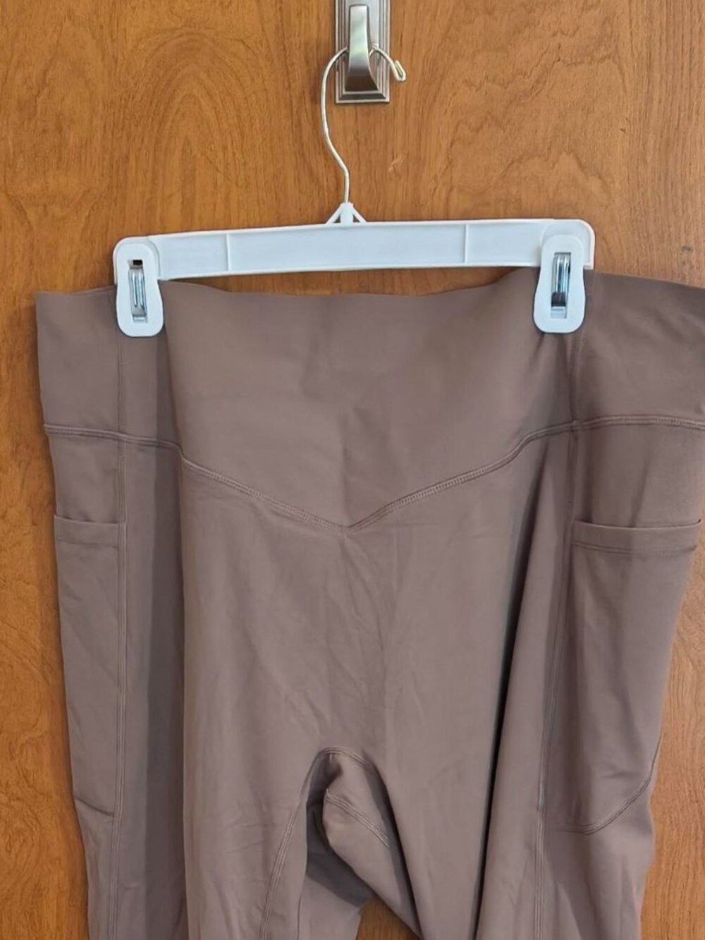 Halara tan high waisted scrunch butt leggings 2x-euc